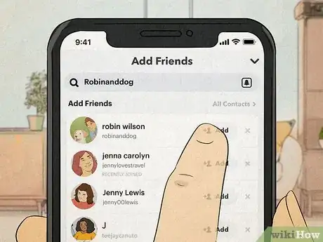 Image intitulée Find Someone on Snapchat Without Them Knowing Step 19