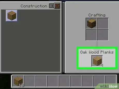 Image intitulée Make a Crafting Table in Minecraft Step 6