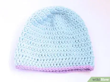 Image intitulée Crochet a Baby Hat Step 22