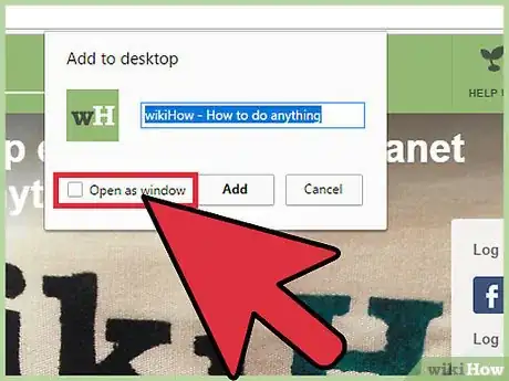 Image intitulée Put a Shortcut to a Website on Your Desktop Step 11
