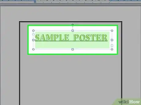 Image intitulée Make a Poster Using Microsoft Word Step 6