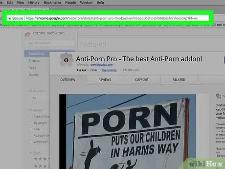 Image intitulée Block Porn from Google Chrome Step 1
