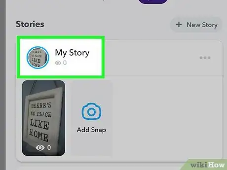 Image intitulée Delete a Snap on Snapchat Step 7