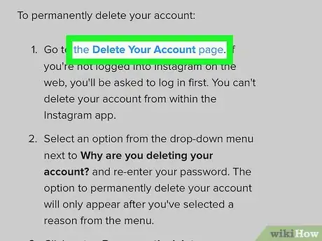 Image intitulée Delete an Instagram Account Step 8