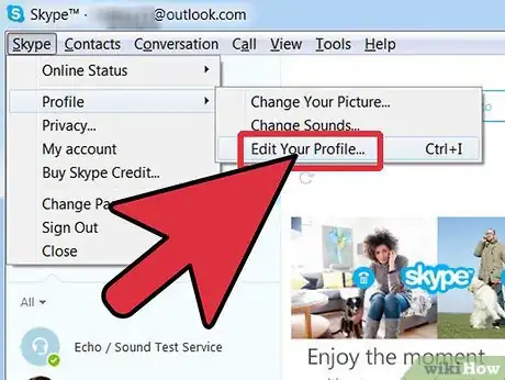 Image intitulée Change Your Skype Profile Step 3