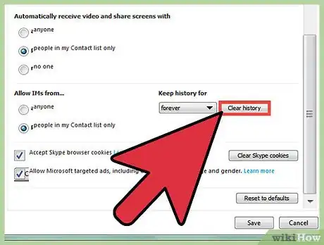 Image intitulée Delete Skype History Step 13