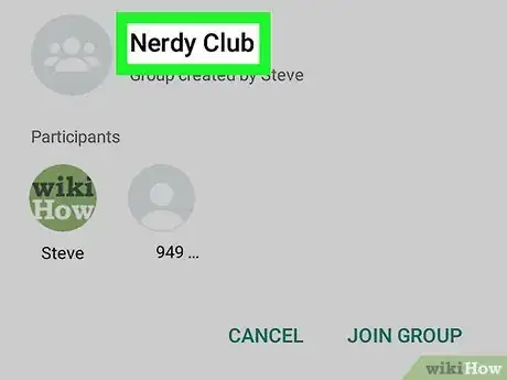 Image intitulée Join a Group on WhatsApp on Android Step 3