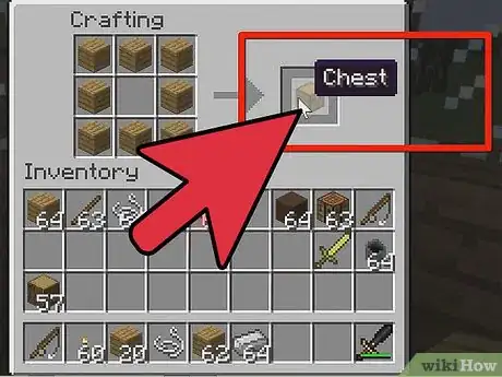 Image intitulée Make a Chest in Minecraft Step 2