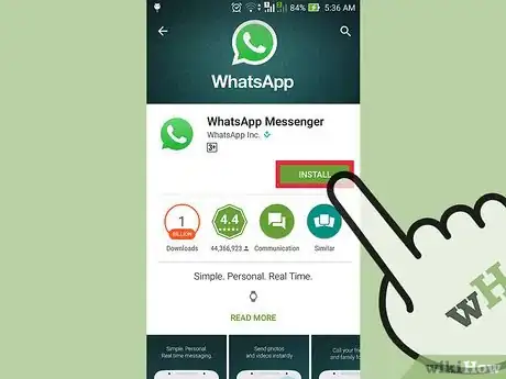 Image intitulée Send Free Text Messages Internationally Using WhatsApp Step 3