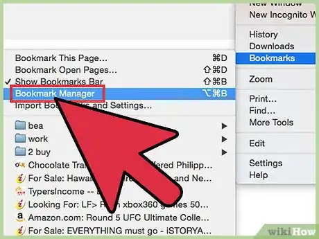 Image intitulée Display Bookmarks in Chrome Step 7