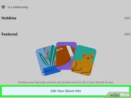 Image intitulée Change Your Relationship Status on Facebook Step 10