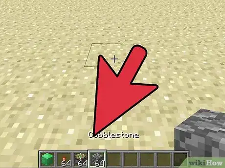 Image intitulée Make an Automatic Piston Door in Minecraft Step 1