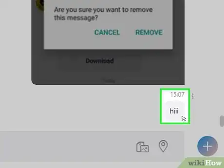 Image intitulée Delete Messages on Skype Step 11