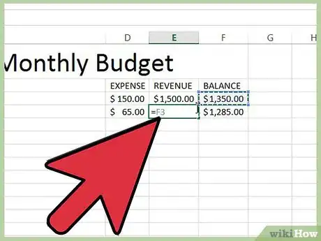 Image intitulée Track your Bills in Microsoft Excel Step 11