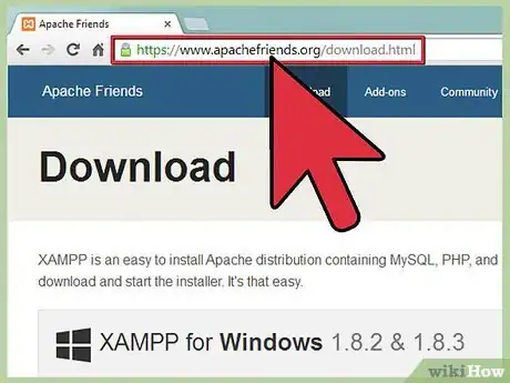 Image intitulée Install XAMPP for Windows Step 1