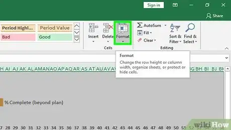 Image intitulée Unhide Rows in Excel Step 4