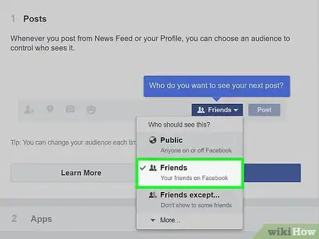 Image intitulée Stop All Friend Requests on Facebook Step 7