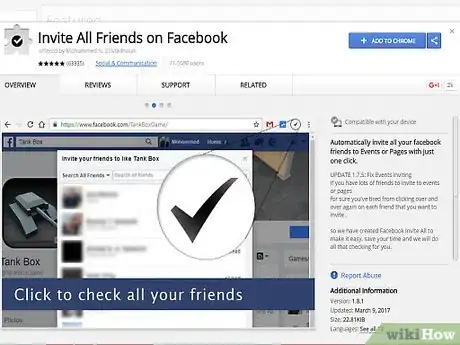 Image intitulée Invite All Friends on Facebook Step 1