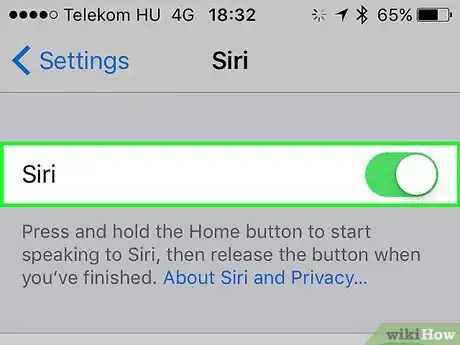 Image intitulée Disable Siri Step 2