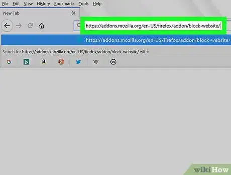 Image intitulée Block Websites on Firefox Step 2