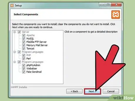 Image intitulée Install XAMPP for Windows Step 5