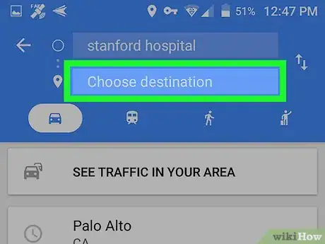 Image intitulée Change the Route on Google Maps on Android Step 5