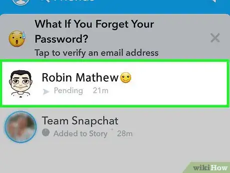 Image intitulée Become Best Friends on Snapchat Step 17