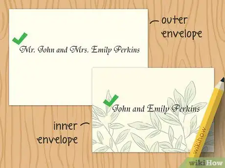 Image intitulée Address Wedding Invitations to a Family Step 4