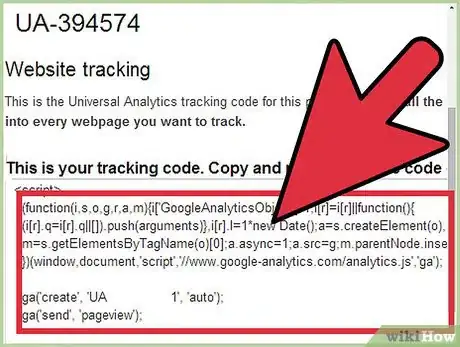 Image intitulée Add Google Analytics to Your Website Step 2