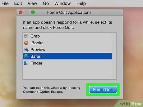 Image intitulée Force Quit an Application in Mac OS X Step 7