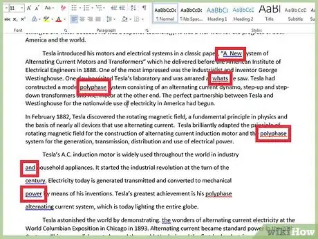 Image intitulée Check Punctuation in Microsoft Word Step 1