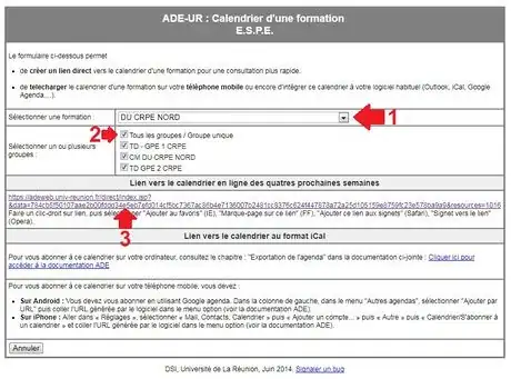 Image intitulée 2 selectionner formation cochez et cliquez lien