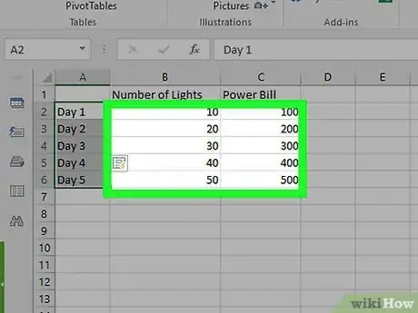 Image intitulée Create a Graph in Excel Step 6