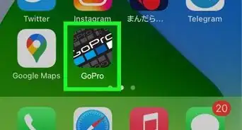 connecter la GoPro Hero 3 à l'application GoPro