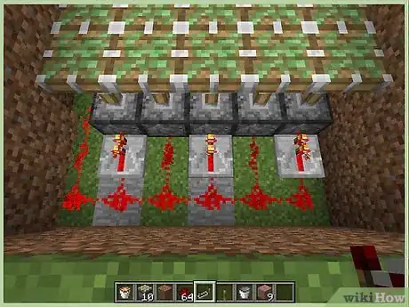 Image intitulée Build a Piston Drawbridge in Minecraft Step 4