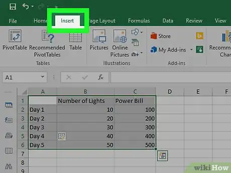 Image intitulée Create a Graph in Excel Step 8