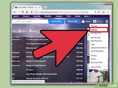 Image intitulée Connect Yahoo Mail to Facebook Step 4