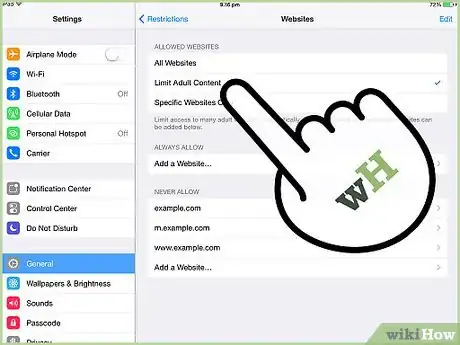 Image intitulée Block Websites on an iPad Step 5