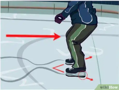 Image intitulée Ice Skate Backwards Step 10