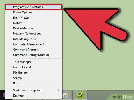 Image intitulée Uninstall a Program in Windows 8 Step 2