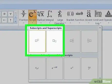 Image intitulée Add Exponents to Microsoft Word Step 11