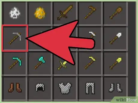 Image intitulée Make a Pickaxe on Minecraft Step 18