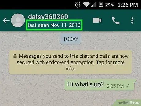 Image intitulée See when Someone Was Last Online on WhatsApp Step 8