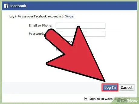 Image intitulée Log Into Skype Step 30