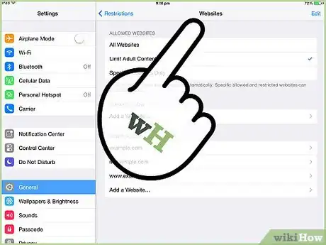 Image intitulée Block Websites on an iPad Step 4