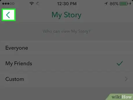 Image intitulée Make Your Snapchat Story Private Step 6