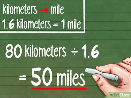 Image intitulée Convert Miles to Kilometers Step 4