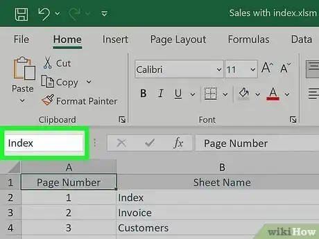 Image intitulée Create an Index in Excel Step 16
