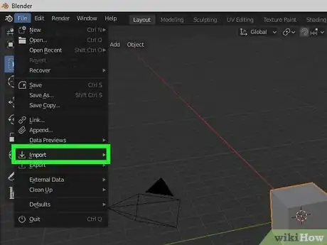 Image intitulée Import Models Into Blender on PC or Mac Step 3