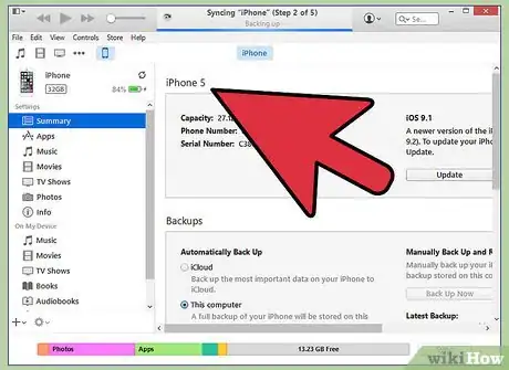 Image intitulée Transfer Purchases from an iPhone to iTunes Step 6